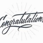Congratulations