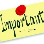 Important announcement