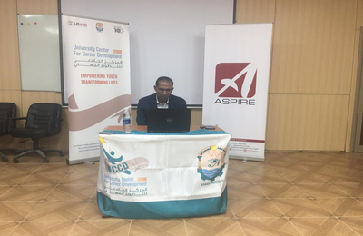 University center for career development in Aswan University combats corona virus