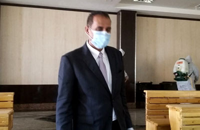 Preparing isolation places in Aswan university hospital