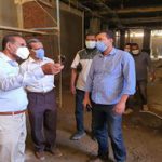 Aswan University president inspected university hospital on the fourth day of Eid Al-Fitr
