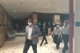 Aswan University President inspects university hospital