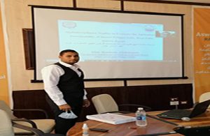First online doctoral discussion under supervision of Aswan University President