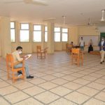 Aswan University president inspects Second semester exams for final classes