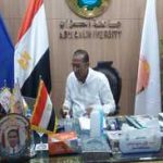 Aswan University president approved establishment of an Electronic testing unit