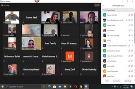 University center for career development at Aswan University communicates with business owners