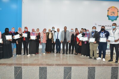 President of Aswan University Witnessed the Celebration of the University Center for Professional Development