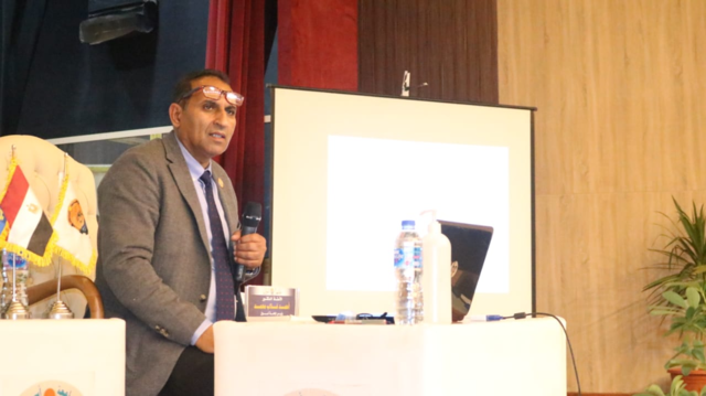 Aswan University council: Discussing the Preparation of First Term Exams