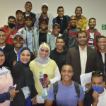 President of Aswan University Witnessed Conclusion Party of Events of the Presidential Initiative Sports National Security and Student Activities for the First Semester