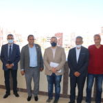 Aswan University President inspects the national projects in preparation for their inauguration soon