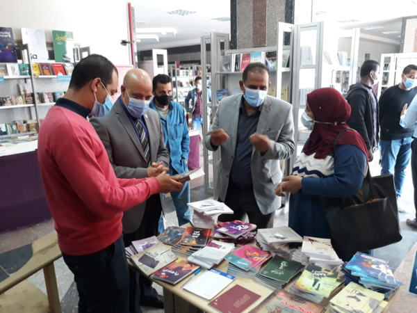President of Aswan University: Today the End of the Book Fair Activities at Aswan University