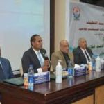 The President of Aswan University honors the Secretary General of the University for reaching the retirement age