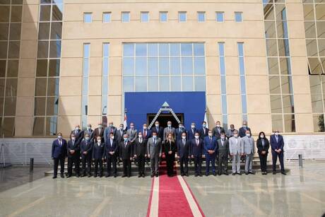 Aswan University President participates in the training program events for the members of the Supreme Council of Universities