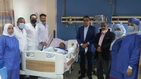 Aswan University Hospital: conducting reimplantation surgery of a separate hand after a full amputation