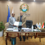 Signing a cooperation agreement between the national institute for governance and sustainable development and Aswan University