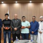 Aswan University president honors top students of General Secondary Stage in Aswan