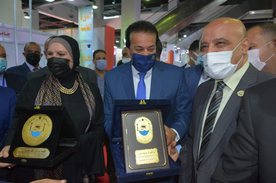 Aswan University participates in the Educational exhibition of Akhbar El-Yom