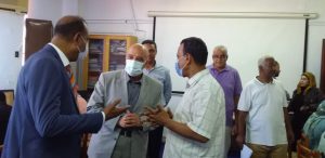 Aswan University President Inspects Irregular Employment Exams