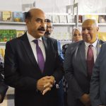 Aswan University president witnessed opening the events of the second book fair