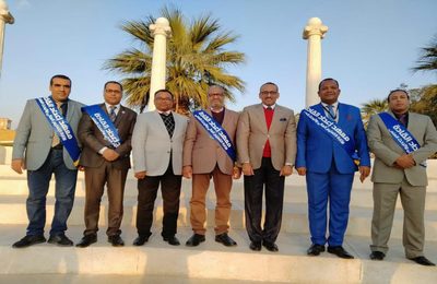 Aswan University delegation participate in the strategic plan forum to fight corruption at the Leaders Institute in Helwan