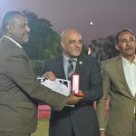 Under the slogan "Preserve your right - play your role - say no to corruption" within "sports is a national security" events at Aswan University