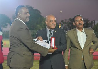 Under the slogan “Preserve your right – play your role – say no to corruption” within “sports is a national security” events at Aswan University