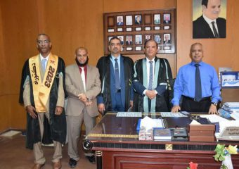 DOCTORAL THESIS DISCUSSION OF RESEARCHER/ MOHAMED AMIN YASIN QASIM