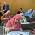 VISIT OF VICE PRESIDENT OF UNIVERSITY TO FOLLOW UP THE EXAMS OF SECOND SEMESTER