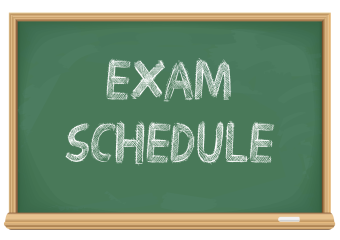 Lectures schedules for the first semester of the academic year 2023/2024