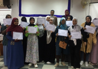 Conclusion of the activities Nour Al-Bayan teachers’ preparation course
