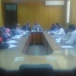 مجلس الكلية برئاسة أ.د/ أحمد غلاب _ رئيس الجامعة