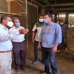 رئيس جامعة أسوان يقوم بجولة تفقدية رابع أيام إجازة العيد للمستشفي الجامعي