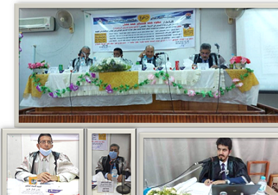 مناقشة رسالة ماجستير للباحث سعود جابر حمد شليل