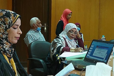 مناقشة رسالة ماجستير