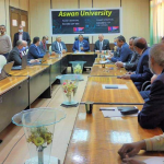 رئيس جامعة أسوان : نعمل علي التحول الرقمي بجعل جامعة أسوان جامعة ذكية