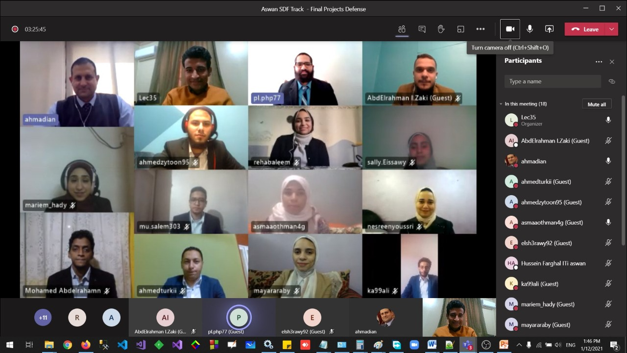 معهد تكنولوجيا المعلومات يستبق افتتاح فرعه في أسوان بتخريج دفعة جديدة من المتدربين