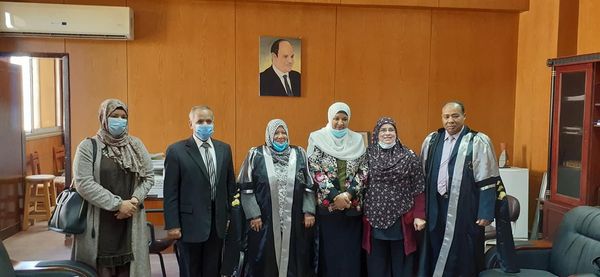 مناقشة رسالة الماجستير