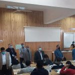 الأستاذ الدكتور أحمد غلاب: يواصل متابعة امتحانات الفصل الدراسي الأول