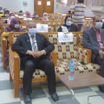 مناقشة رسالة ماجستير للباحث / ناصر محمد شعبان الأستاذ المساعد بكلية التربية الرياضية