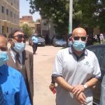 الأستاذ الدكتور/ أيمن عثمان - القائم بأعمال رئيس الجامعة يتفقد كليتي التربية والتربية النوعية