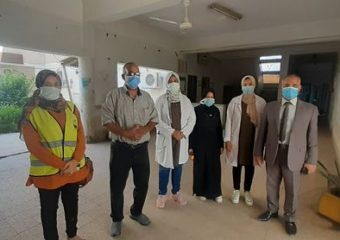 جولة تفقدية لبدء امتحانات الفصل الدراسي الثاني