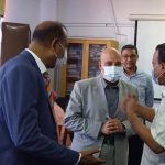 رئيس جامعة أسوان يتفقد اختبارات العمالة الغير منتظمة