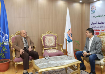 رئيس جامعة أسوان يستقبل وفد صندوق مكافحة وعلاج الإدمان والتعاطي