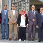 افتتاح الأستاذ الدكتور أيمن عثمان رئيس جامعة أسوان معرض أوسكار