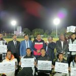 تحت شعار ” احفظ حقك – العب دورك – قول لا للفساد ضمن فاعليات الرياضة أمن قومي بجامعة أسوان