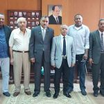 زيارة المستشار الشافعي وأعضاء المجلس المرشح لإدارة نادى أسوان