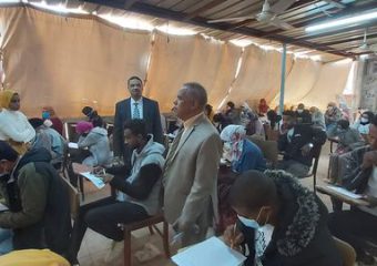 جولة تفقدية لبدء امتحانات الفصل الدراسي الأول للعام الجامعي 2021/2022