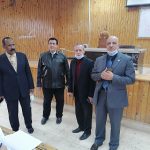 رئيس جامعة أسوان يتفقد امتحانات الفصل الدراسي الأول للعام الجامعي 2022/2021