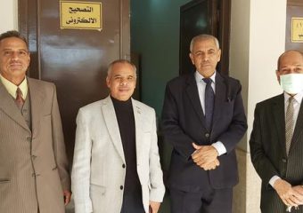 زيارة عميد الكلية لمركز القياس والتقويم