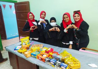 زيارة ا. د/منال محمد وكيل الكلية لشئون خدمة المجتمع الى دار الرعاية الاجتماعية